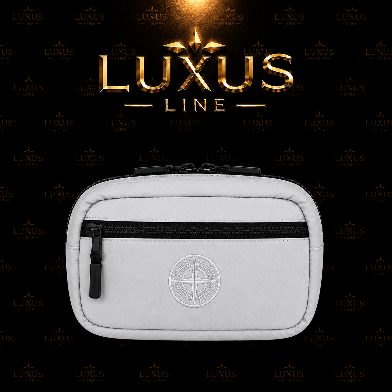 Stone Island Bauchtasche - Weiß
