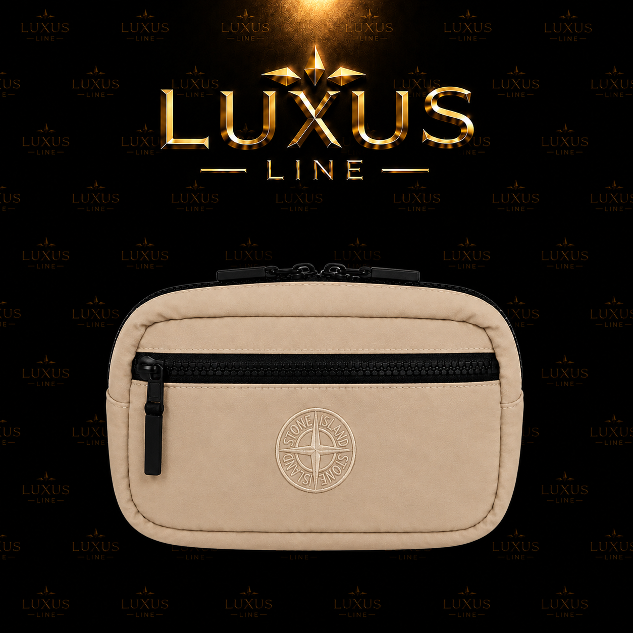 Stone Island Bauchtasche - Beige