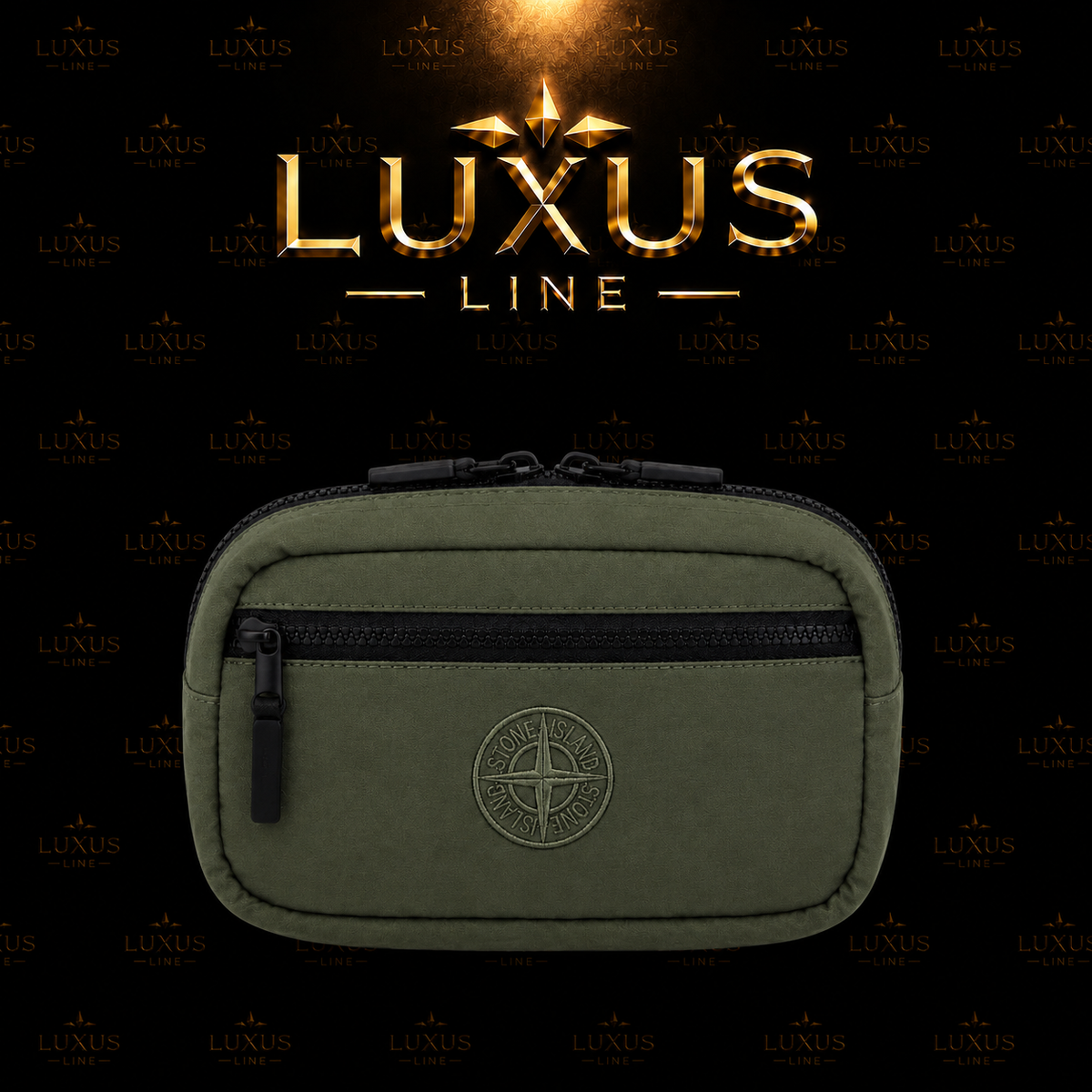 Stone Island Bauchtasche - Grün