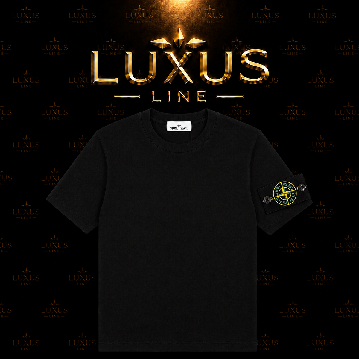 Stone Island T-Shirt - Schwarz