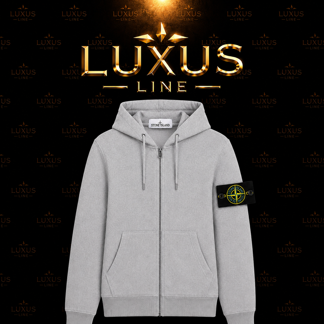Stone Island Strickjacke - Grau