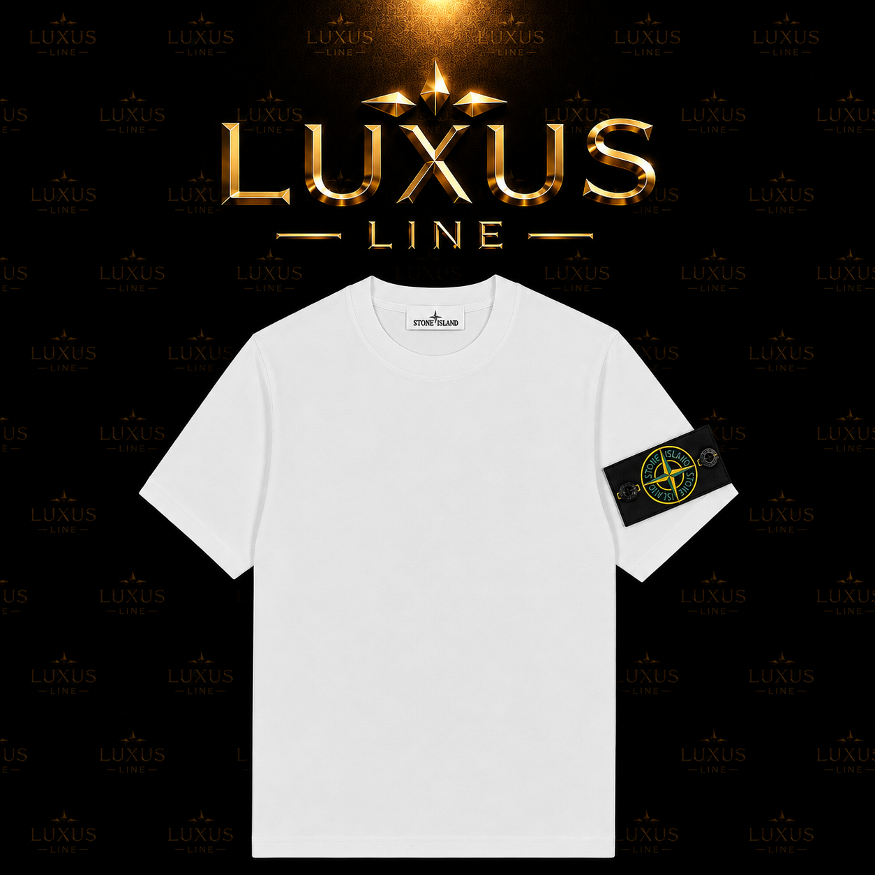 Stone Island T-Shirt - Weiß