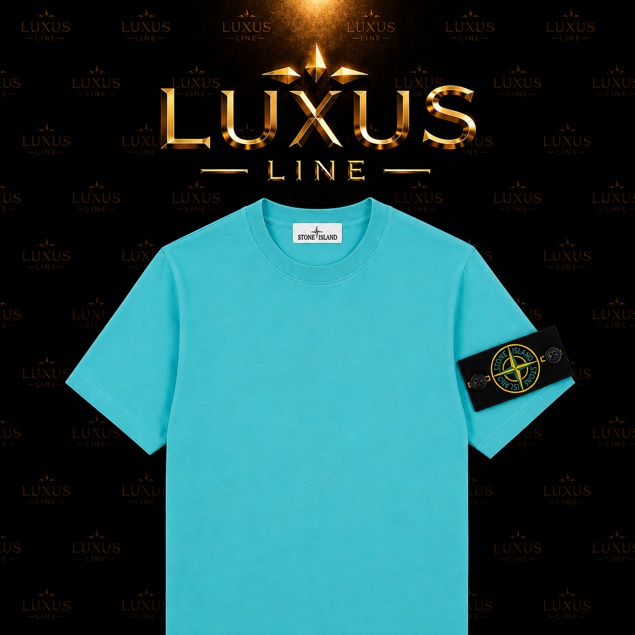 Stone Island T-Shirt - Aqua Blue