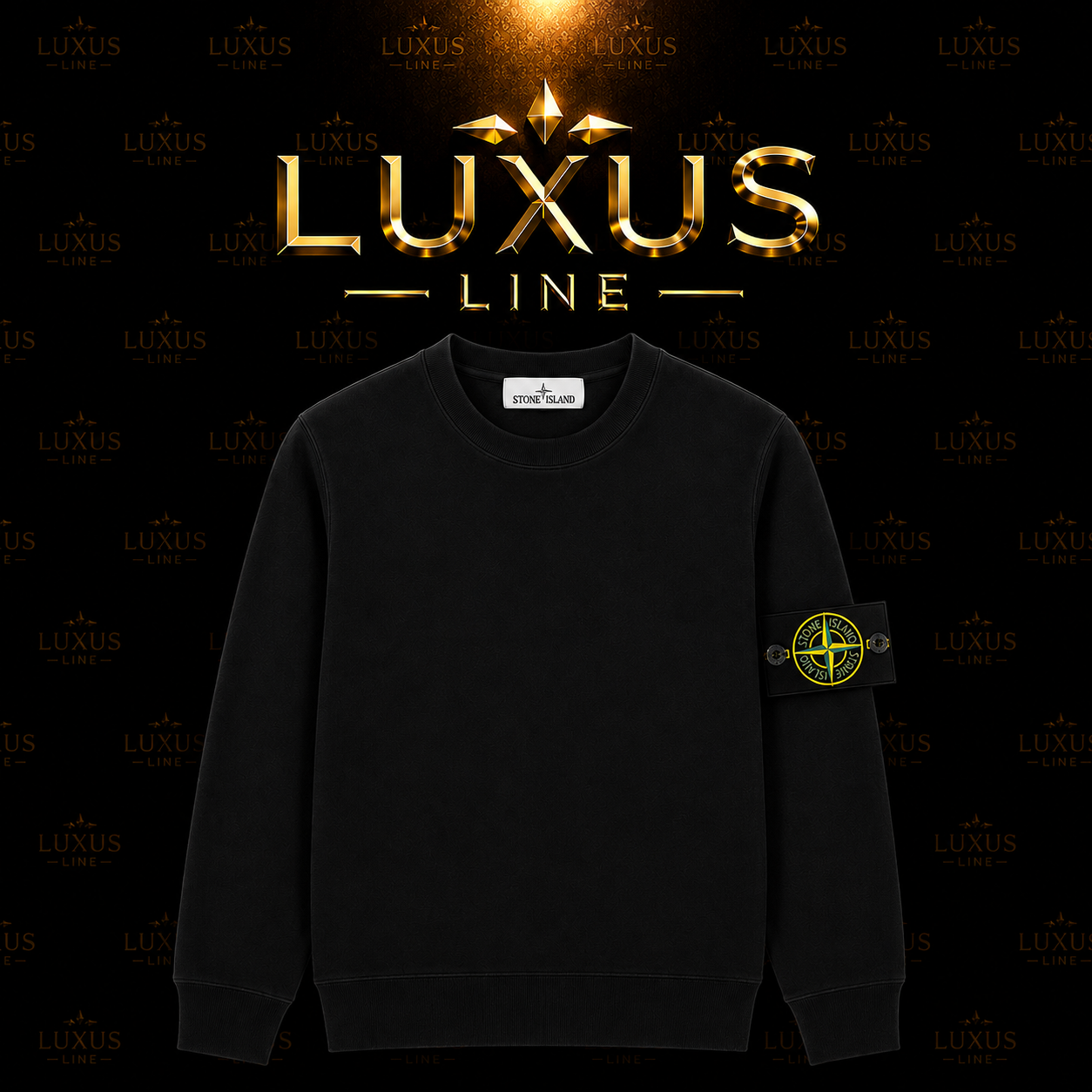 Stone Island Pullover - Schwarz