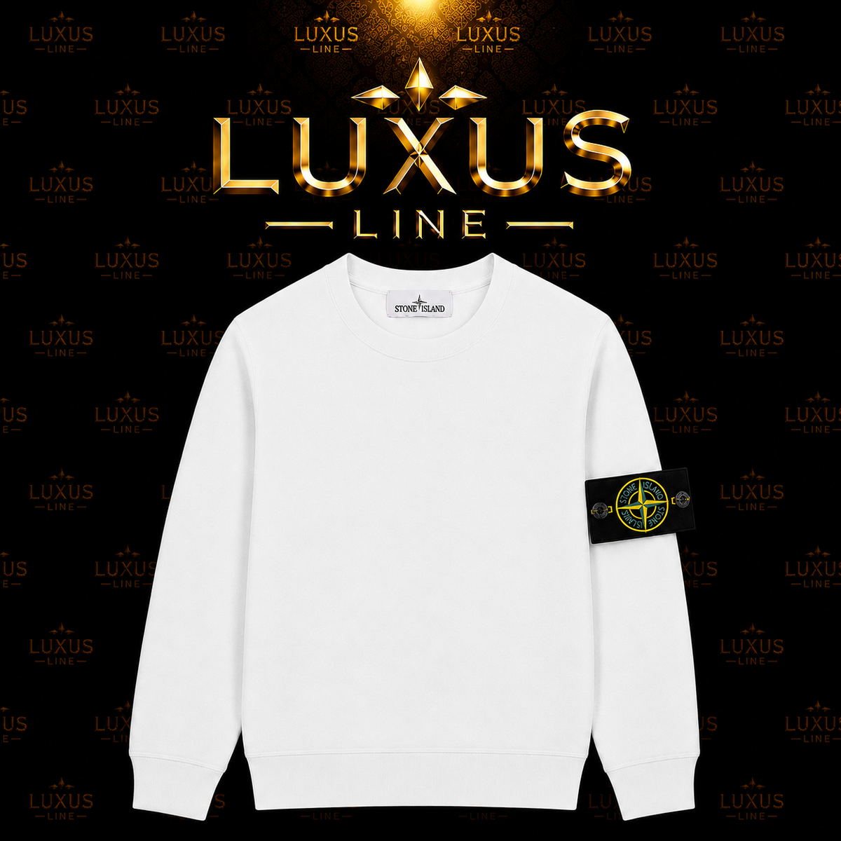 Stone Island Pullover - Weiß