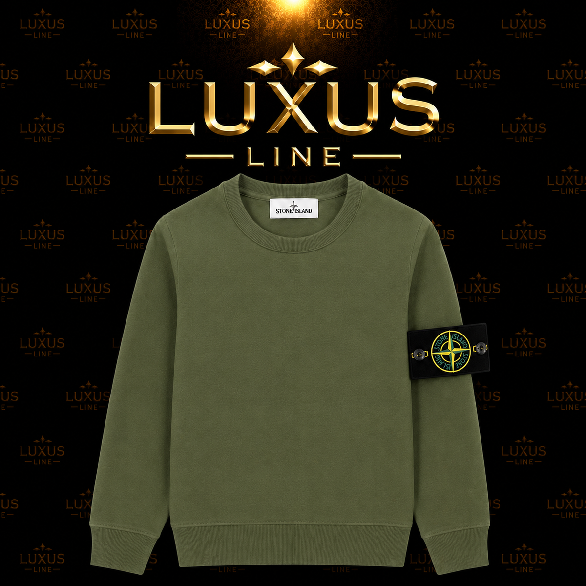 Stone Island Pullover - Grün