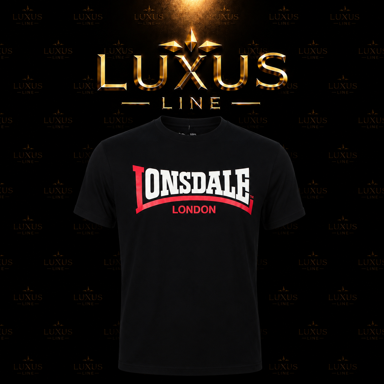 Lonsdale London T-Shirt - Schwarz Motiv 2