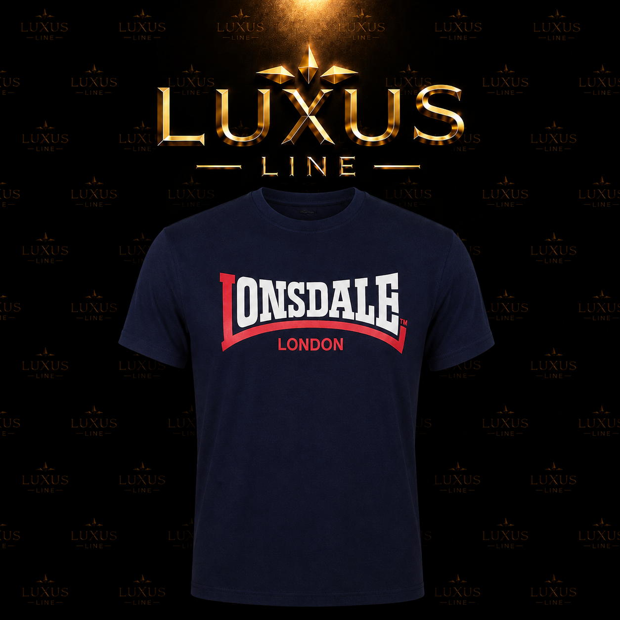 Lonsdale London T-Shirt - Navy Blue Motiv 2